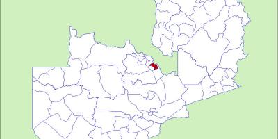 Mapa de ndola Zàmbia